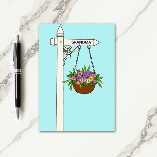 Sweet Grandmas Bouquet Card