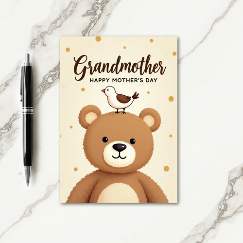 Sweet Grandmother Mothers Day Card