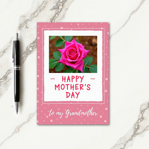 Sweet Grandmothers Day Photo Card
