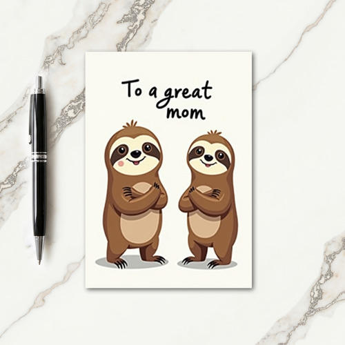 Sweet Great Mom Card