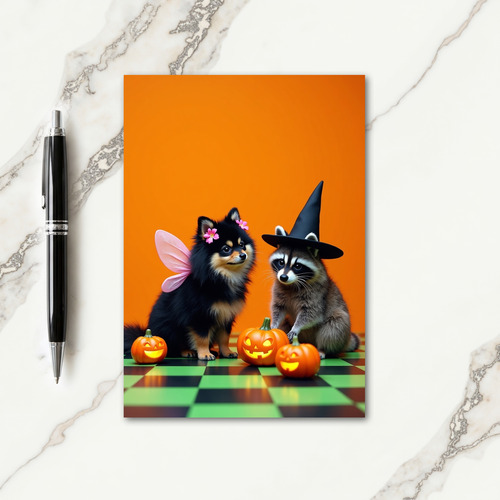 Sweet Halloween Friends Card