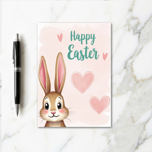Sweet Happy Bunny Friend Card