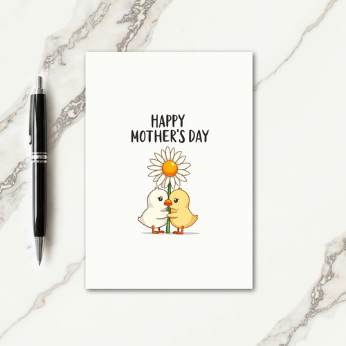 Sweet Hatchlings Mothers Day Card