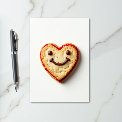 Sweet Heart Smiley Card