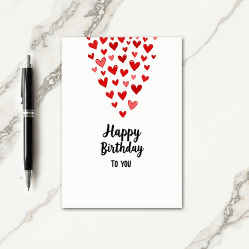 Sweet Hearts Birthday Card