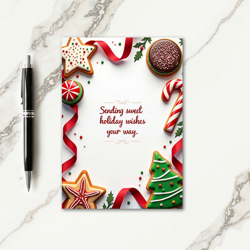 Sweet Holiday Baked Treats Card