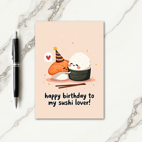 Sweet Hugging Birthday Card