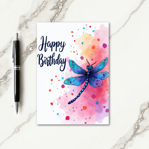 Sweet Insect Birthday Card