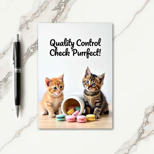 Sweet Kittens Mothers Day Card