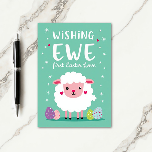 Sweet Lamb Easter Card