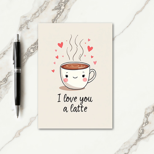 Sweet Latte Mothers Day Card