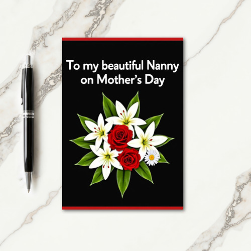 Sweet Lily Mothers Day Card