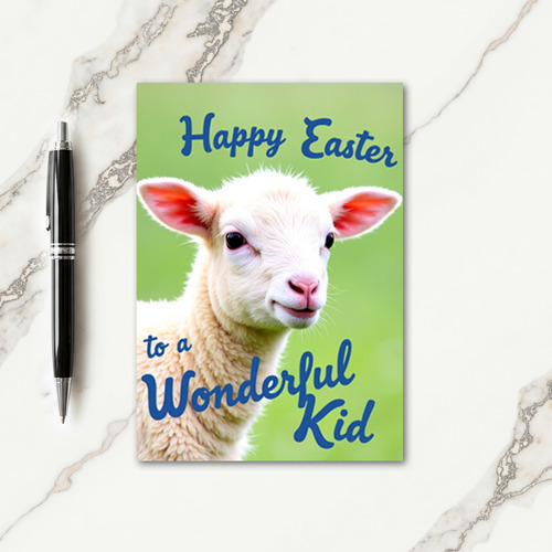 Sweet Little Lamb Spring Card