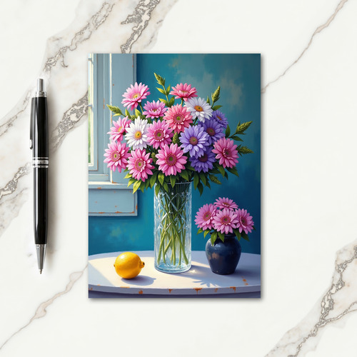 Sweet Luminous Flowers Card
