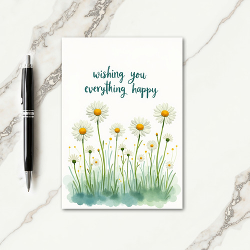 Sweet Meadow Birthday Card