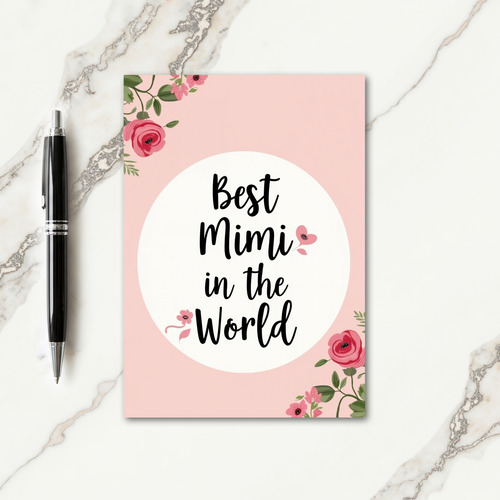 Sweet Mimi Roses Card