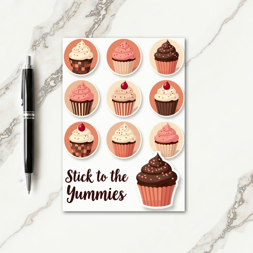 Sweet Mini Cake Birthday Card