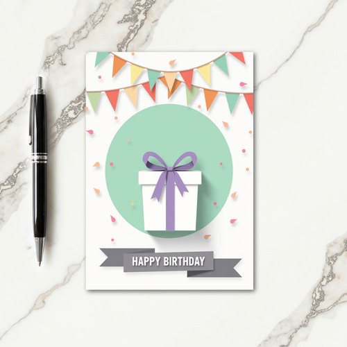 Sweet Mint Birthday Card