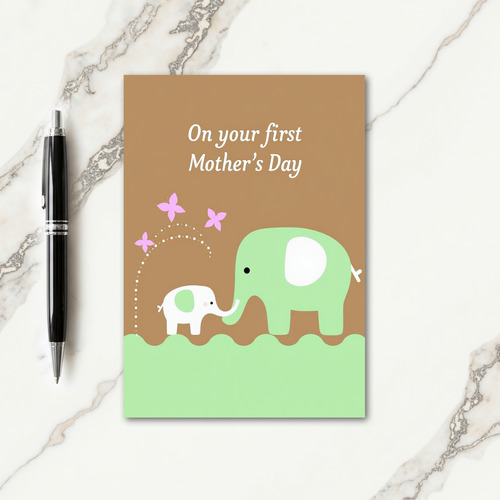 Sweet Mocha Mothers Day Creature Card