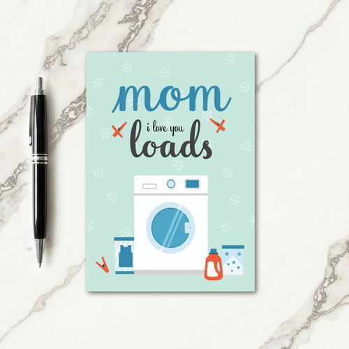 Sweet Mom Aircraft Loads Love Card