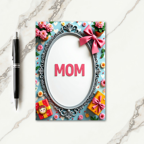 Sweet Mom Confetti Celebration Card