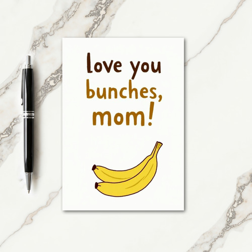 Sweet Mom Love You Bunches Card