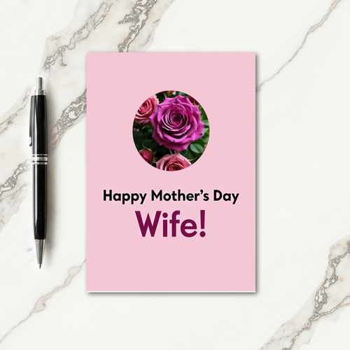 Sweet Mom Photo Mothers Day Card