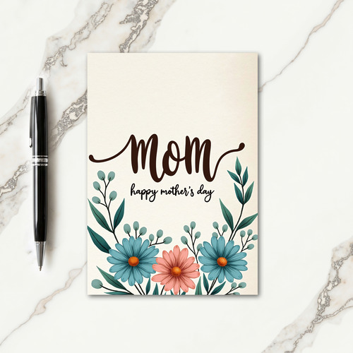 Sweet Moms Day Art Card