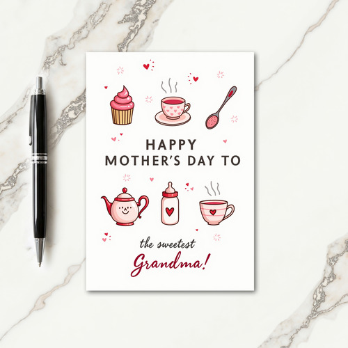 Sweet Mother Love Greeting Card