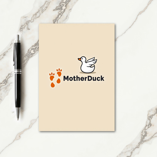Sweet Motherduck Waterfowl Card