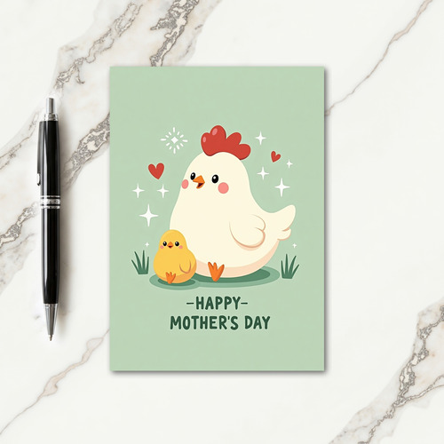 Sweet Motherhood Scene Card