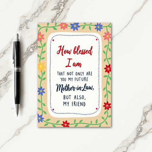 Sweet Motherinlaw Design Card