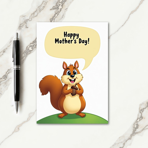 Sweet Mothers Day Animal Card