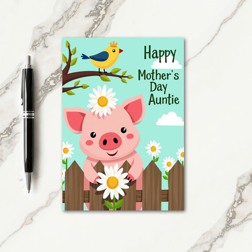 Sweet Mothers Day Animal Friend Card