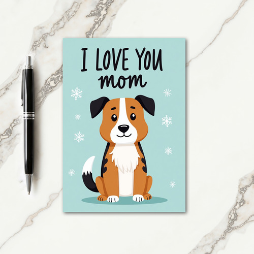 Sweet Mothers Day Animal Love Card