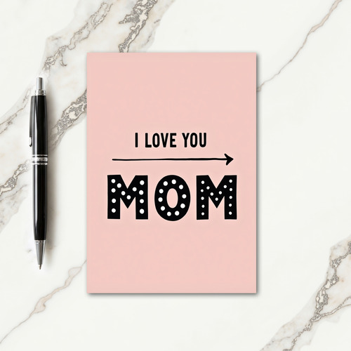 Sweet Mothers Day Arrow Card