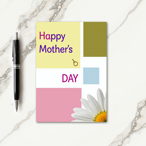 Sweet Mothers Day Art Block Card
