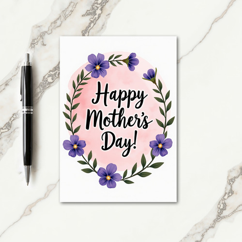 Sweet Mothers Day Artwork Card