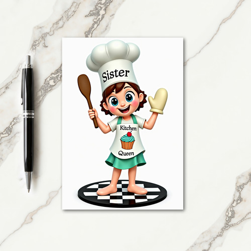 Sweet Mothers Day Baking Card