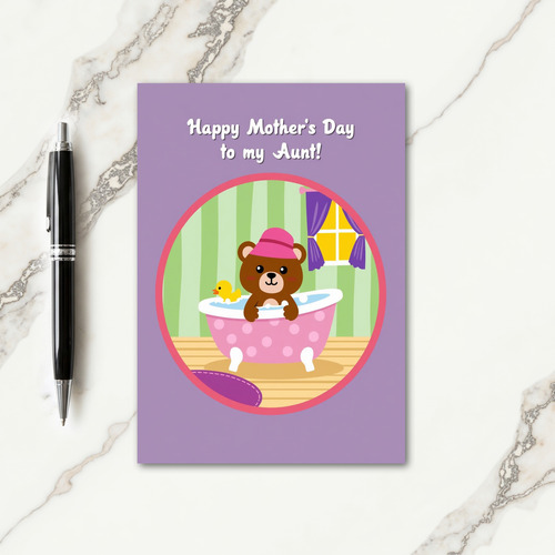 Sweet Mothers Day Bath Card