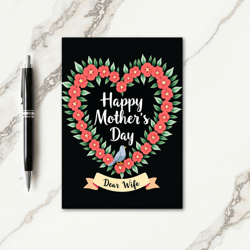 Sweet Mothers Day Bird And Bloom Card
