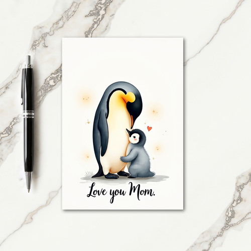Sweet Mothers Day Bird Embrace Card