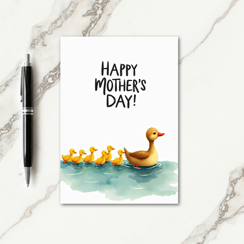 Sweet Mothers Day Birdlings Card