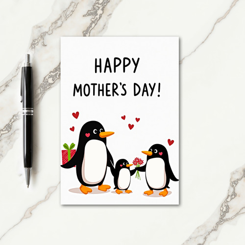 Sweet Mothers Day Birds Gift Card