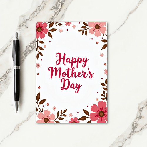 Sweet Mothers Day Blooms Card
