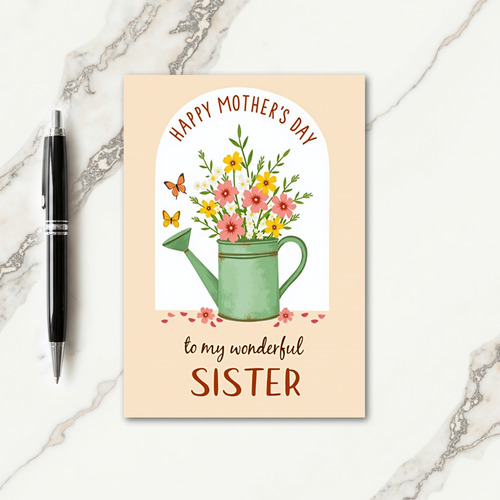 Sweet Mothers Day Bouquet Arch Card