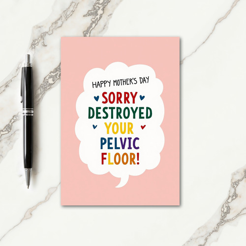 Sweet Mothers Day Bubble Card