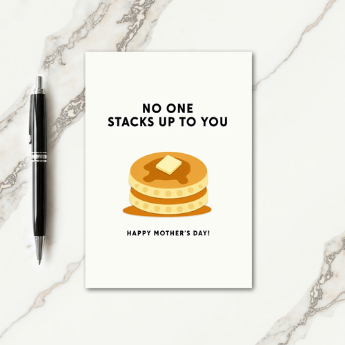 Sweet Mothers Day Cake Stack Card