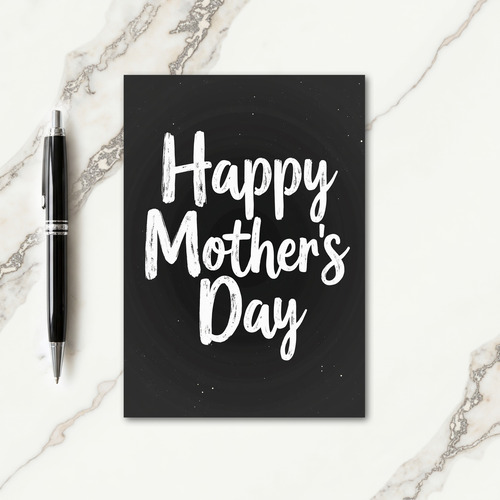 Sweet Mothers Day Chalk Art Card