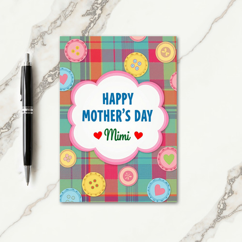Sweet Mothers Day Clouds Card